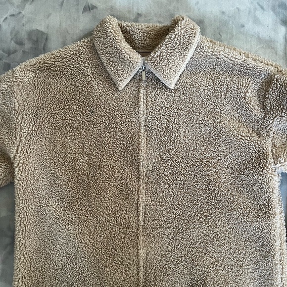 Oak + Fort Shearling Teddy Jacket - Picture 2 of 6